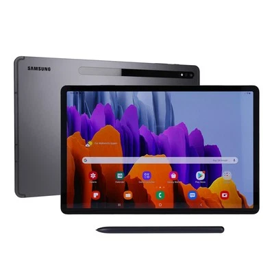 Samsung Galaxy Tab S7+ 5G 128GB Mystic Black Tablet Kundenretoure wie neu - Bild 1 von 4