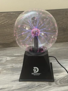 DISCOVERY SCIENCE TOY MINDBLOWN STEM PLASMA ELECTRICITY GLOBE TOUCH LAMP Light - Picture 1 of 10