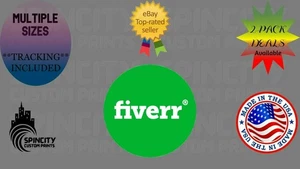FIVERR LOGO Car Window Vinyl Decal Graphic Laptop Bumper Sticker Multiple Sizes - Picture 1 of 11