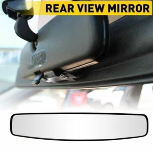 17inch For MOST Car Large Interior Anti Glare Rear View Mirror Blind Spot Mirror - Picture 1 of 17