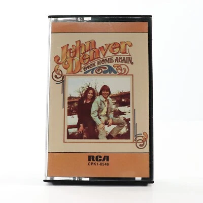 Back Home Again by John Denver (Cassette Tape, 1974, RCA) TESTED CPK1-0548 Foto 1 de 4