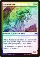 Auramancer FOIL Magic Origins NM White Common MAGIC GATHERING CARD ABUGames