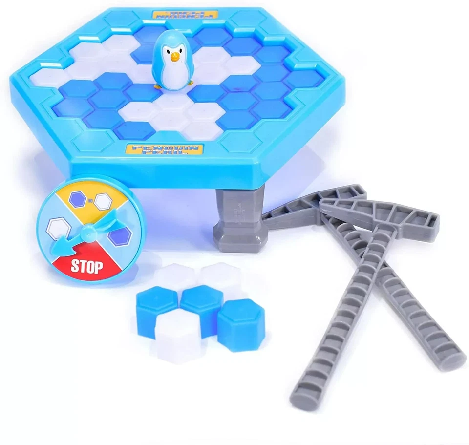 Penguin Peril Ice Pick Challenge Children's Family Fun Game 2 to 4 Player