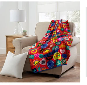 "Suicide Squad Throw de DC Comic, súper felpa, multicolores, unisex, 46"" x 60" - Imagen 1 de 3