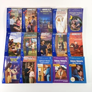 Lot Harlequin Silhouette Special Edition Romantic Novels 15 Books Paperback PB - Picture 1 of 14