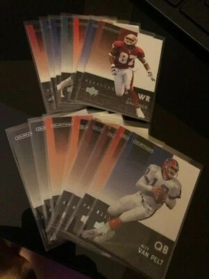2002 Upper Deck Ovation Football Cards - Complete Your Set! - Image 1 of 2