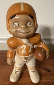 Vintage Clemson Atlantic Form 11" Keramik Fußballspieler Statue - Bild 1 von 10