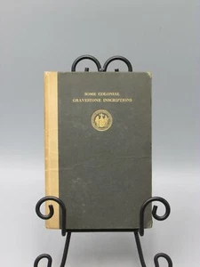 1913 GRAVESTONE INSCRIPTIONS COLONIAL DAMES OF AMERICA NEW HAMP 1ST ED bk4794 - Picture 1 of 8