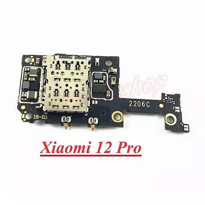 New OEM Sim Reader Holder Connector Microphone Flex Board For MI Xiaomi 12 Pro - Image 1 of 2