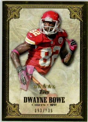 2012 Topps Five Star Dwayne Bowe 93/139 #79 - Image 1 of 2