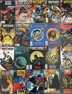 BATMAN LEGENDS OF THE DARK KNIGHT. NUMMERN ZWISCHEN 0-171. (21 HEFTE LOT). - Bild 1 von 22