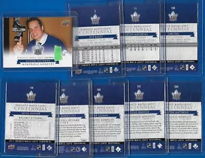 2017-18 TORONTO MAPLE LEAFS CENTENNIAL HOCKEY SILVER /99 CARD 1-200 SEE LIST - Picture 1 of 3