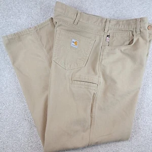 Carhartt Mens Size 40 x 32 Pant Flame Resistant Cat 2 Midweight Canvas FR159-GKH - Picture 1 of 24