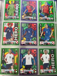 Topps Match Attax EURO 2024 - ALLE 95 Green Emerald/Purple Sapphire Parallels - Bild 1 von 11