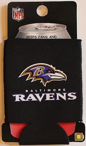 Baltimore Ravens Licensed NFL Can Koozie Football Beer coolie - Picture 1 of 1
