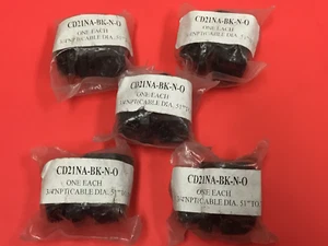 Flüssigkeitsdichter Verschraubung - 3/4"NPT - P/N: CD21NA-BK-N-0 - Menge (5) - NEU - Bild 1 von 2