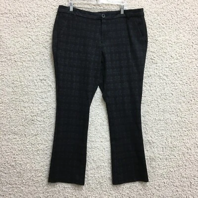 KUT From The Kloth Pants 16W Womens Plus Black Mid Rise Bootcut Stretch Modern - Image 1 of 4