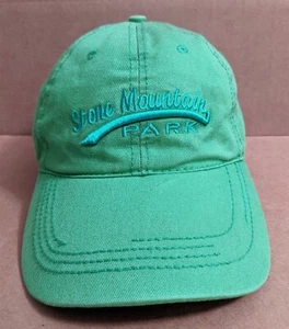 Baseballmütze Kappe Stone Mountain Park Georgia limettengrün verstellbar Klettverschluss - Bild 1 von 8