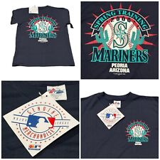 Vintage Y2K 2000 Seattle Mariners Spring Training Shirt Medium New Old Stock MLB