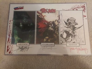 NYCC Comic Con 2018 Spawn Exclusive Print Poster Todd McFarlane SIGNED  - Bild 1 von 7