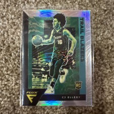 cj elleby 2020-21 panini flux #244 Silver Prizm Brand New