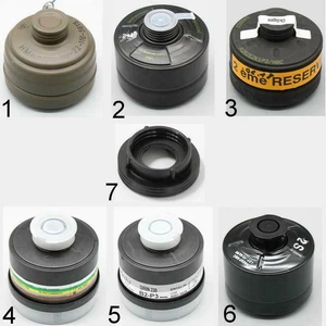 Schutzmaskenfilter RD 40 Gewinde EN141 Atemschutz Schraubfilter Deko/Sammlung - Bild 1 von 13