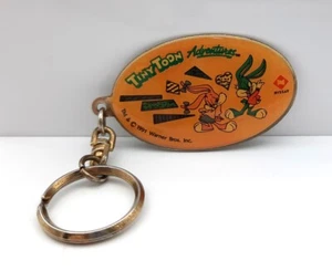 Tiny Toon Adventures Buster Babs 1991 Vintage Metall Schlüsselanhänger Charm Japan 2" - Bild 1 von 3