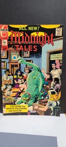Cómics de terror de Midnight Tales #2 de Charlton 1973 en muy buen estado/bien estado - Imagen 1 de 6