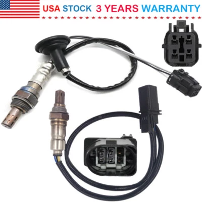 Sensor de oxígeno 2 piezas superior+abajo para Hyundai Tucson Kia Sportage Exc Calif 2010-2013 Foto 1 de 4