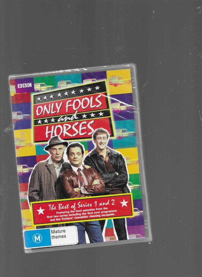 NOVO/SELADO: DVD BBC Only Fools and Horses The Best Of Series 1 e 2 - Imagem 1 de 2