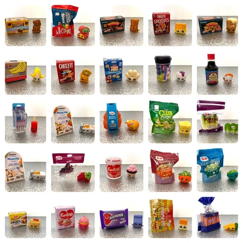 Shopkins Real Littles Snack Time Limited Edition You Pick Cover