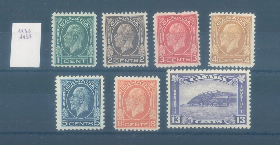 CANADA 1932-1933 GEORGE VI full MH set - Image 1 of 1