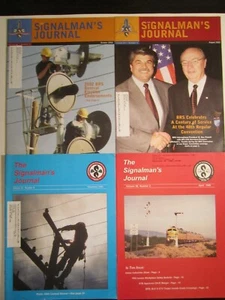 (Lot of 4) SIGNALMAN'S JOURNAL 1999, 2000, 2002 [14L13] - Picture 1 of 1