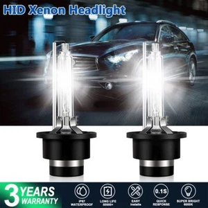 For Infiniti FX35 FX45 FX50 D2S HID Headlight Bulbs Conversion Kit 6000K White - Picture 1 of 12