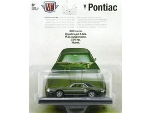 PONTIAC Firebird 400 H.O. - 1968 - greenmetallic - M2 Machines 1:64 - Bild 1 von 6
