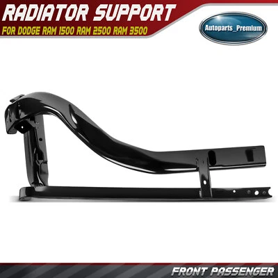 Soporte de radiador delantero derecho soporte de riel lateral para Dodge Ram 1500 Ram 2500 Ram 3500 Foto 1 de 4