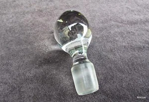 graziosa grande caraffa in cristallo al piombo per whisky, Cristal D'Arques dalla Francia - Foto 1 di 12