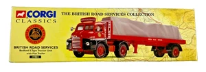 Corgi Classics 19901 Bedford S Type Tractor Unit & Trailer British Road - New - Picture 1 of 1