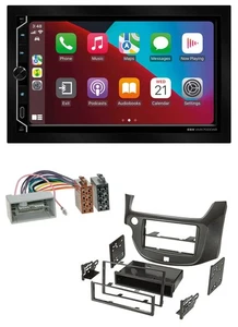 ESX 2DIN DAB USB MP3 Bluetooth Autoradio für Honda Jazz ab 09 dunkelgrau - Bild 1 von 9