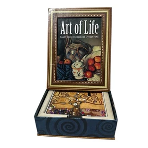 Baraja de Tarot Art of Life de Charlene Livingstone 73 cartas dañada usada. - Imagen 1 de 14