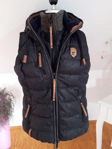 NAKETANO Weste Steppweste Gr. XL Schwarz Damen SUPERWARM TOPZUSTAND - Bild 1 von 12