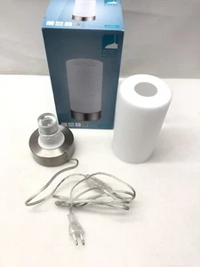 EGLO DAMASCO 1 lampada da tavolo - bianco/nichel opaco - Foto 1 di 6
