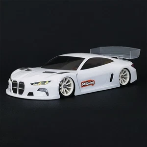 PN Racing M4GT3 Lexan Clear Body Set Lightweight Version For 1/28 RC Car #600816 - Picture 1 of 5