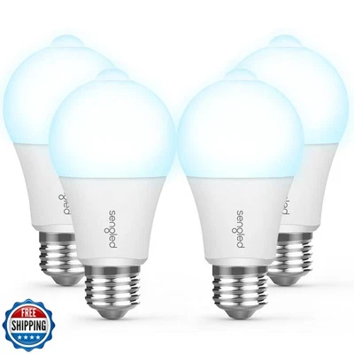 Sengled Motion Sensor Light Bulbs, A19, 5000K Daylight LED Bulb Motion Activa - Image 1 of 4
