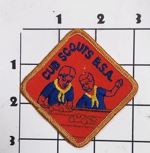 Cub Scouts Patch BSA Boy Scouts America Vintage Iron On Embroidered - Picture 1 of 1