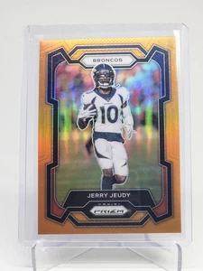 2023 Panini Prizm #87 Jerry Jeudy Orange #/249 - Picture 1 of 2