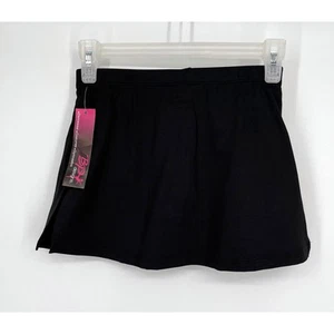 BP Designs Silken Dance Skort in Black Youth Large - Picture 1 of 8