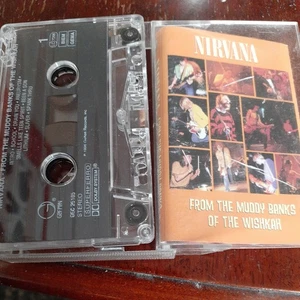 Nirvana FROM THE MUDDY BANKS OF THE WISHKAH Cassette **1ST ISSUE 1996** VG+/VG+ - Picture 1 of 2