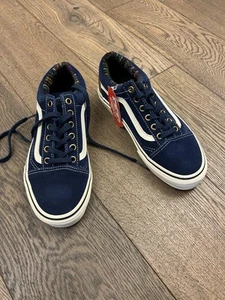 vans old skool shoes baja black iris, EU37 - Foto 1 di 7