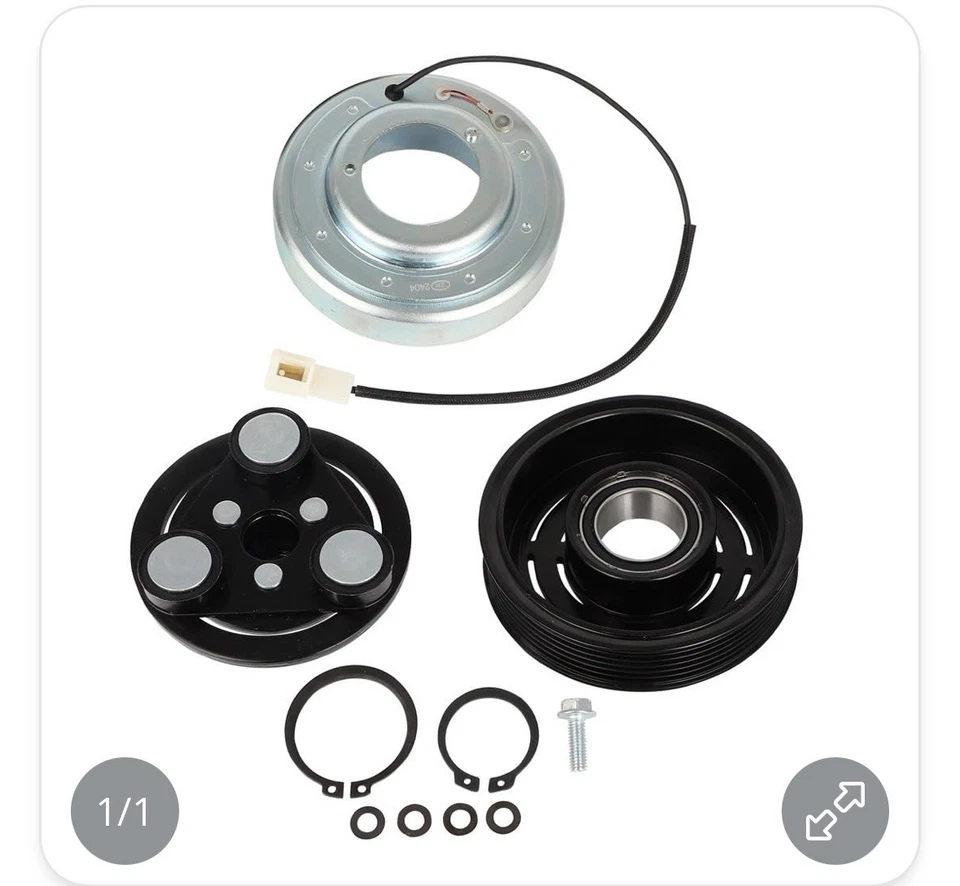 AC Clutch 2011-2015 For Mazda 2 1.5L AC Compressor Clutch - Image 1 of 1